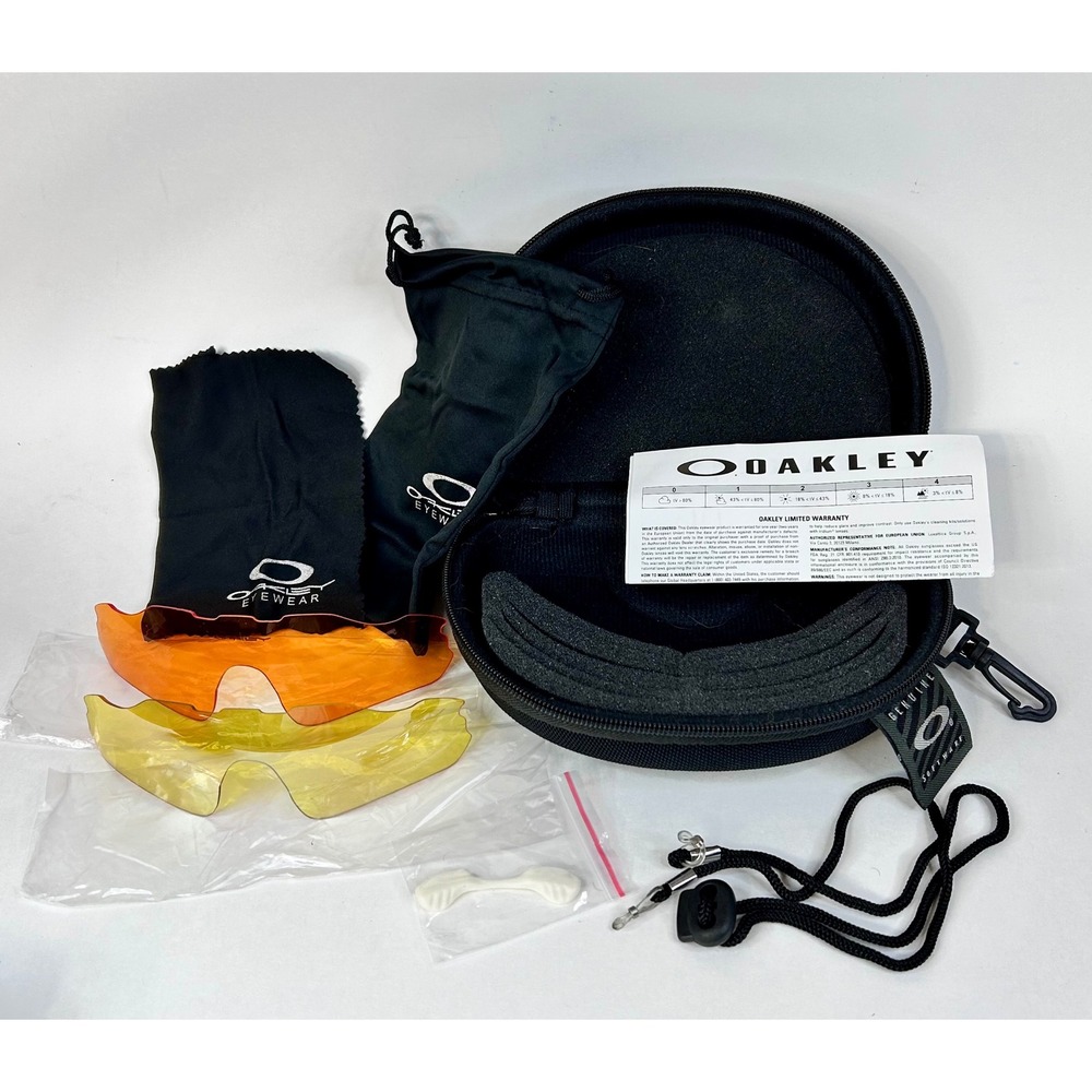 Oakley M Frame Replacement Lens Kit RADAR EV PATH Persimmon Yellow Soft Vault Cs